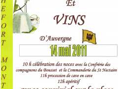 photo de 1ères noces des fromages et vins d'Auvergne
